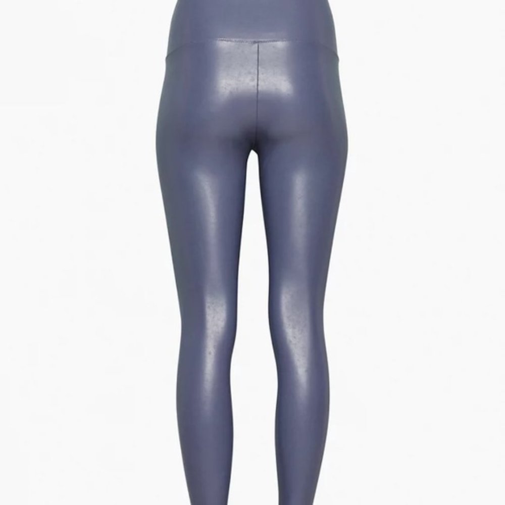 Aritzia Wilfred Free Navy Blue Daria Leggings Size S - Picture 2 of 6
